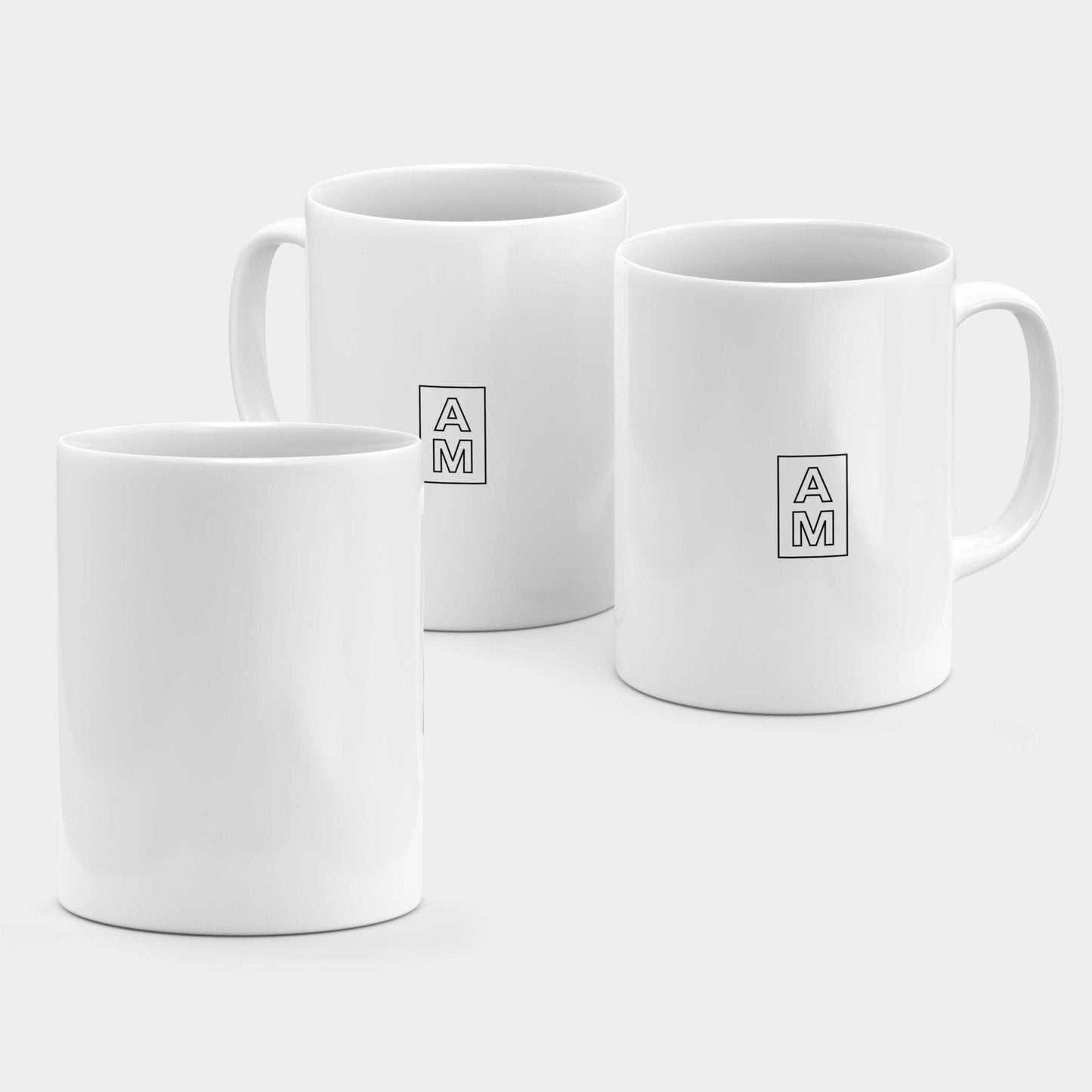 Monogram Mark 11oz Mug IV-The Design Craft