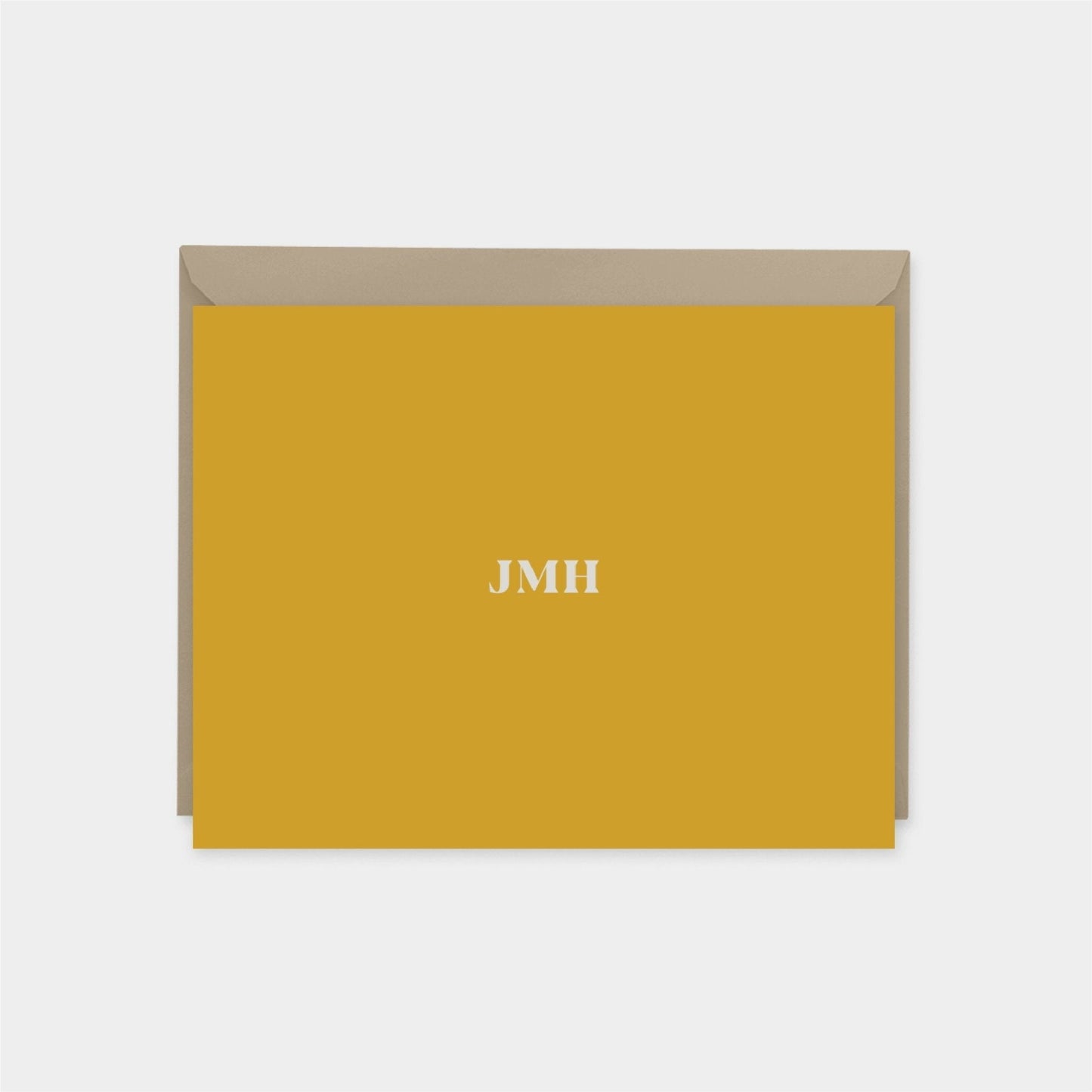 Monogram Note Cards II, Classic Colorful-Greeting & Note Cards-The Design Craft