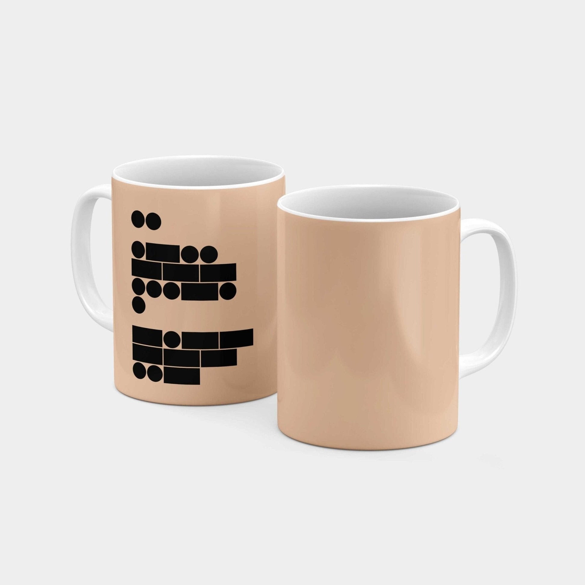 Morse Code I Love You 11 Oz Mug V-The Design Craft