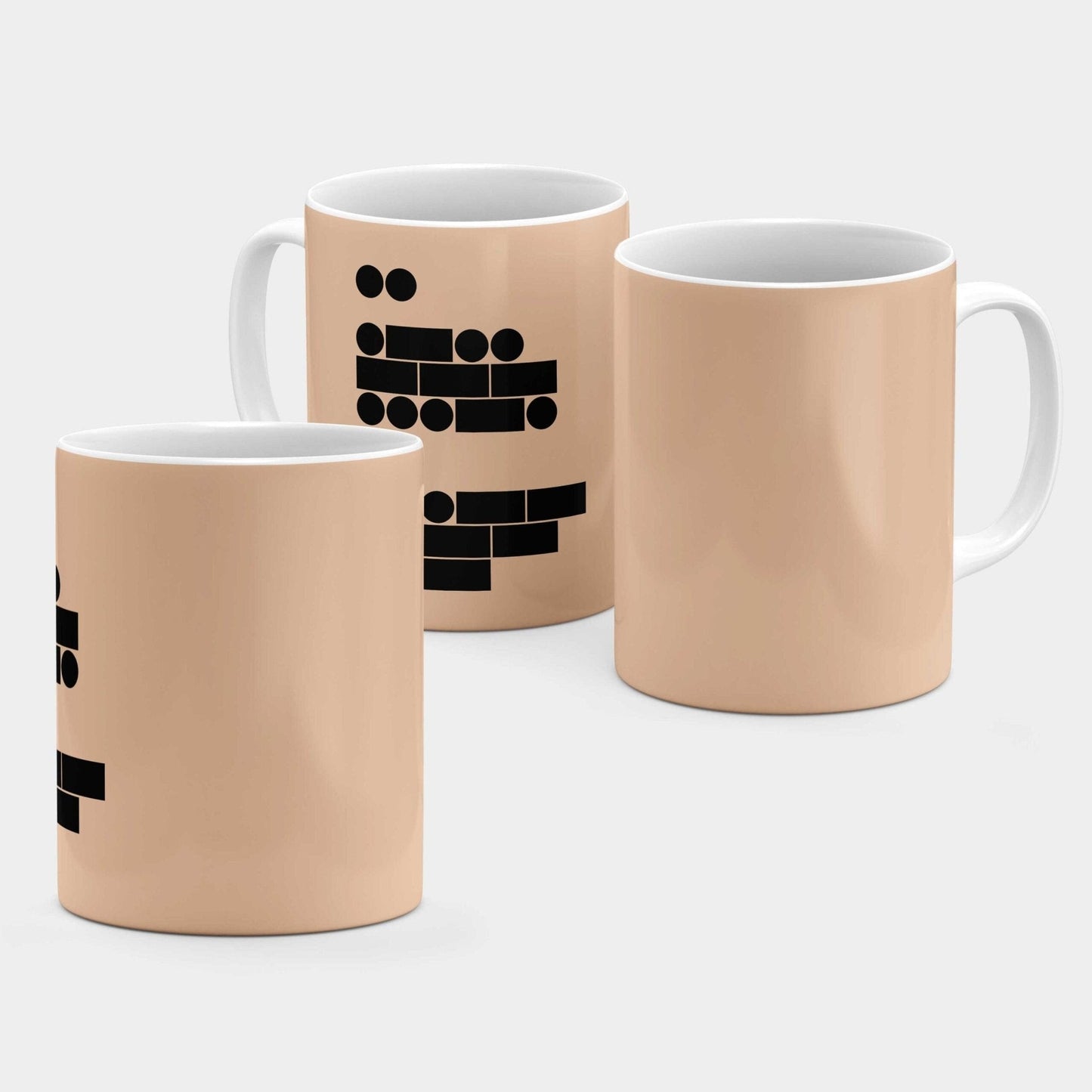 Morse Code I Love You 11 Oz Mug V-The Design Craft