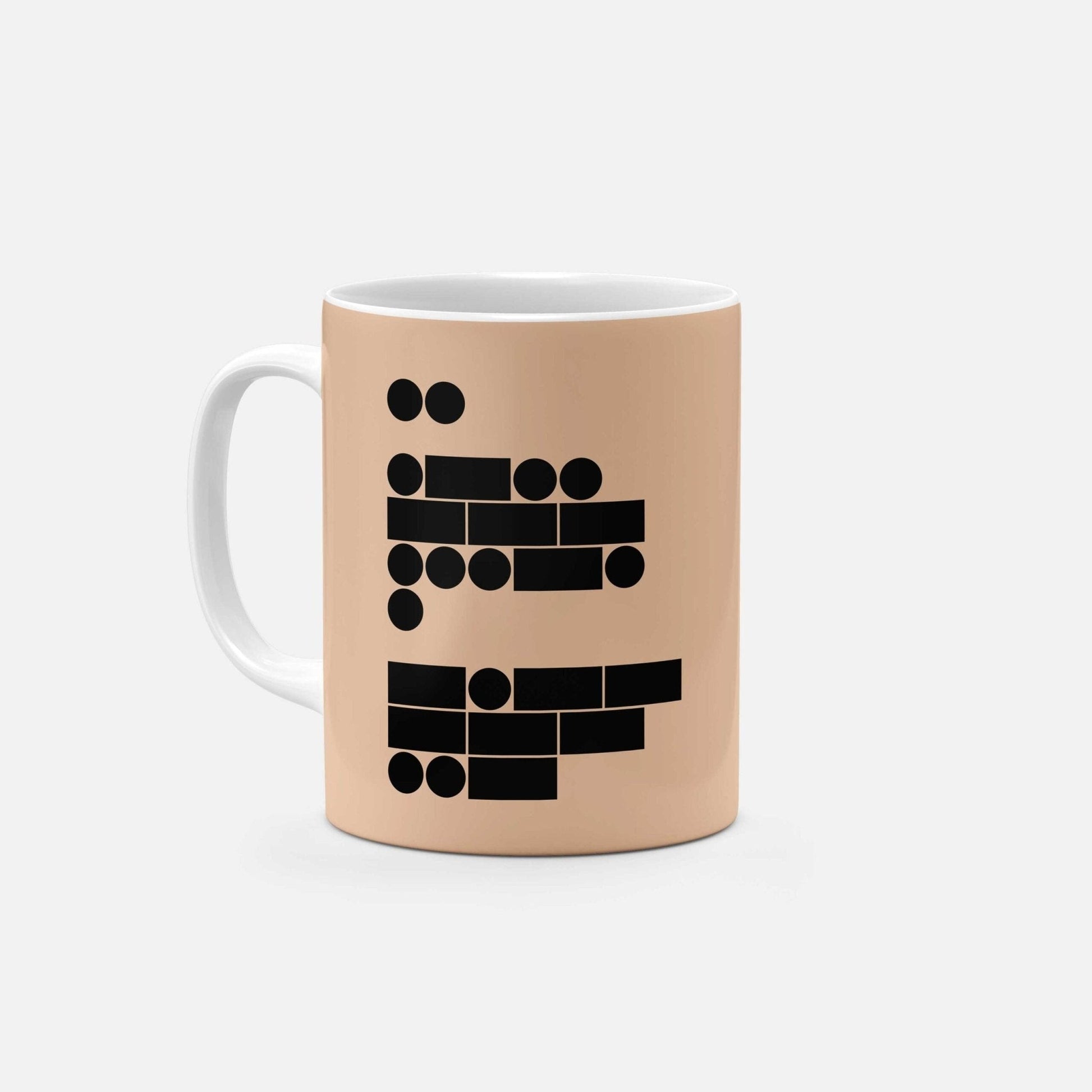 Morse Code I Love You 11 Oz Mug V-The Design Craft