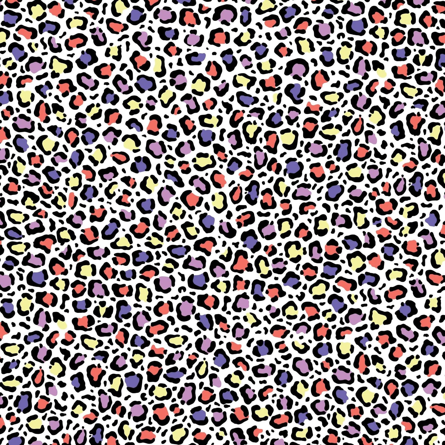 Multi-color Leopard Gift Wrap