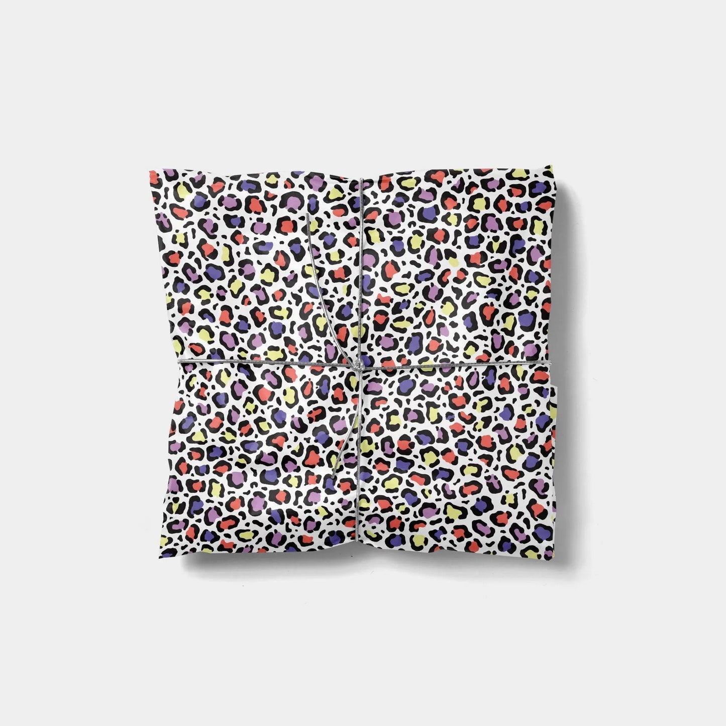 Multi-color Leopard Gift Wrap