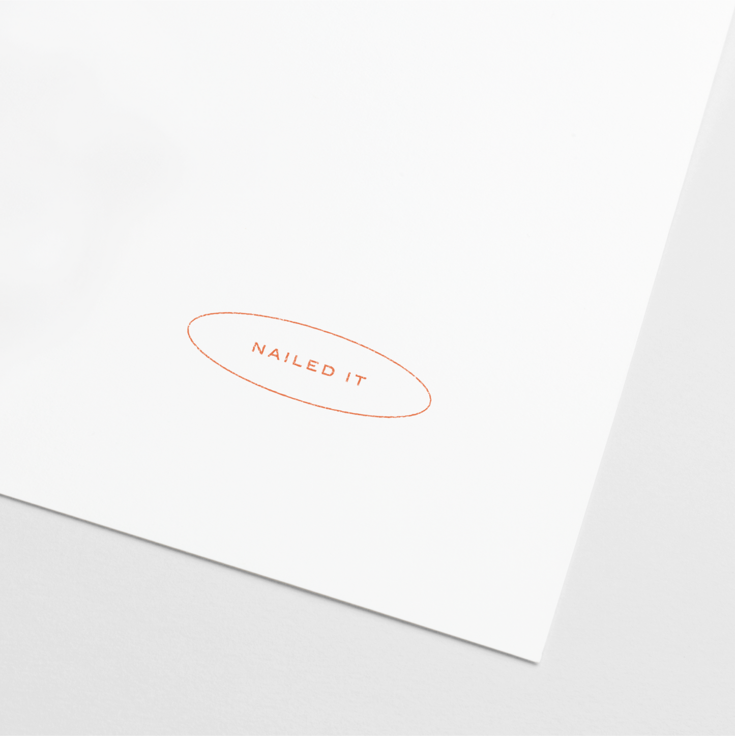 "Nailed It" Teacher Stamp