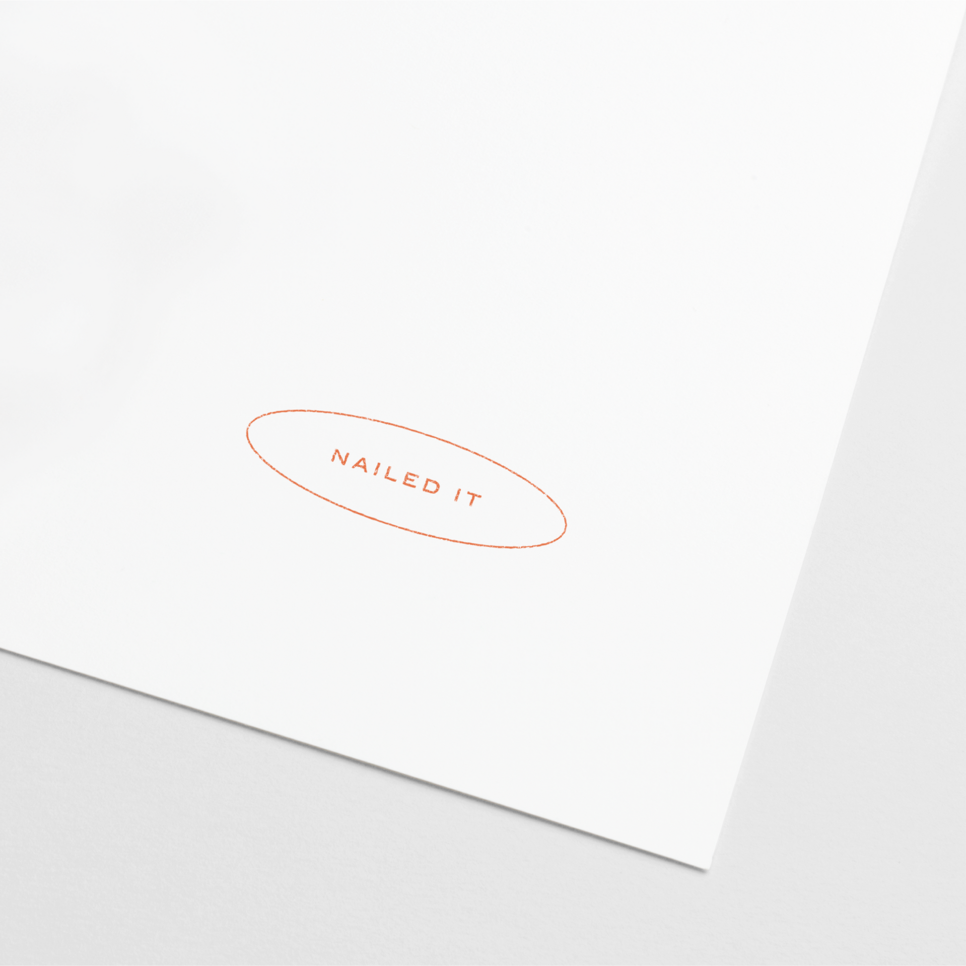 "Nailed It" Teacher Stamp