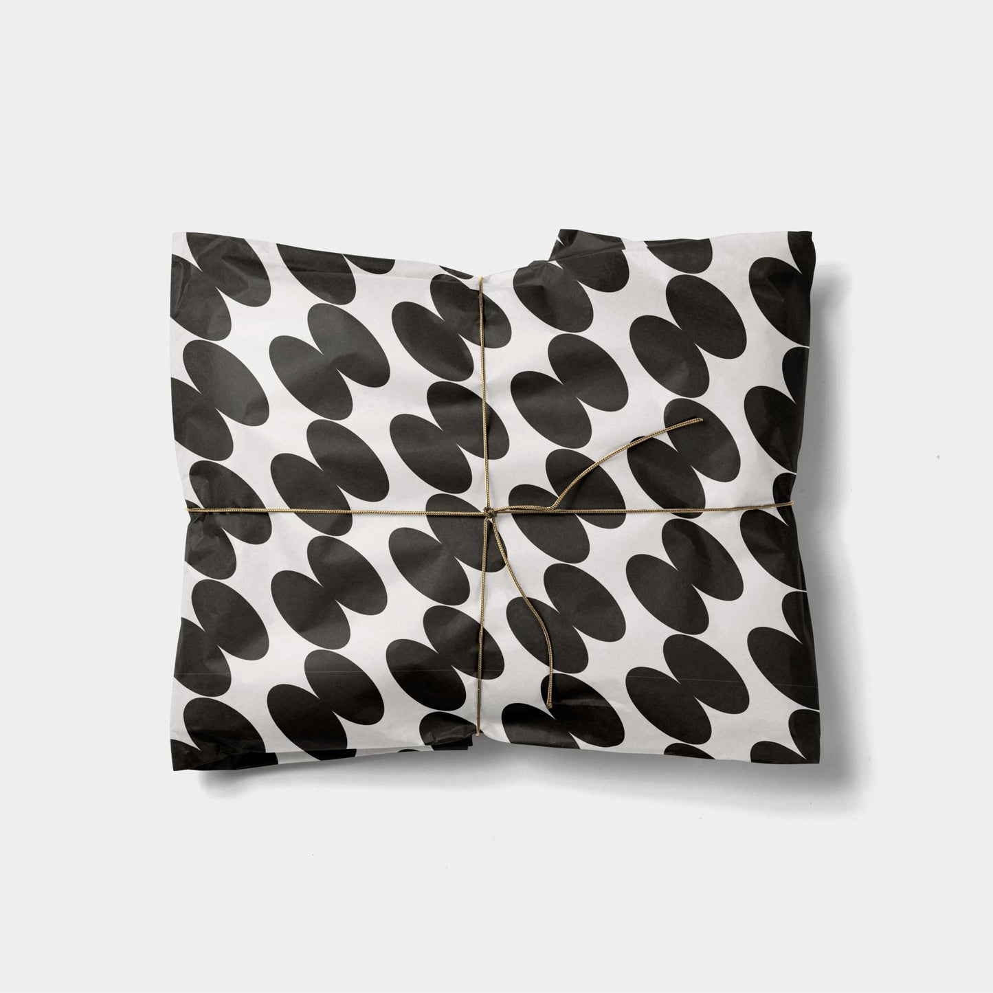 Neo Shape Gift Wrap IX, Double Orbs-Gift Wrapping-The Design Craft