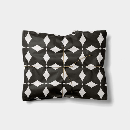 Neo Shape Gift Wrap VI, Quatrefoil-Gift Wrapping-The Design Craft