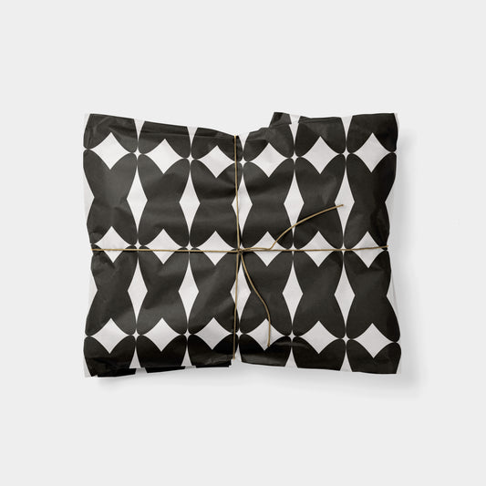 Neo Shape Gift Wrap VII, Quatrefoil