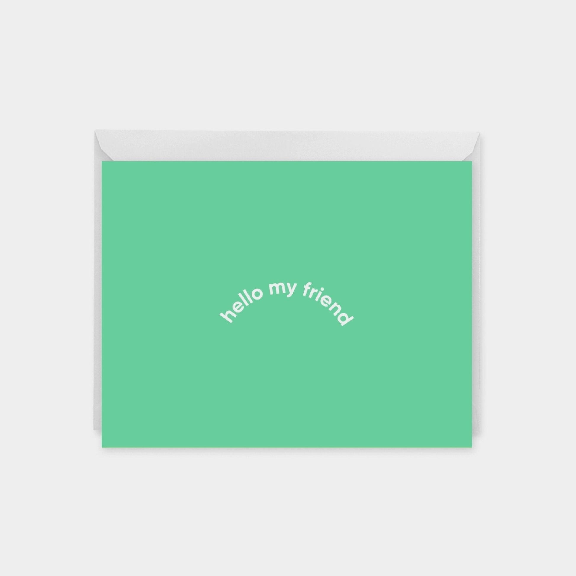 Neon Gradient Personalized Note Cards-Greeting & Note Cards-The Design Craft