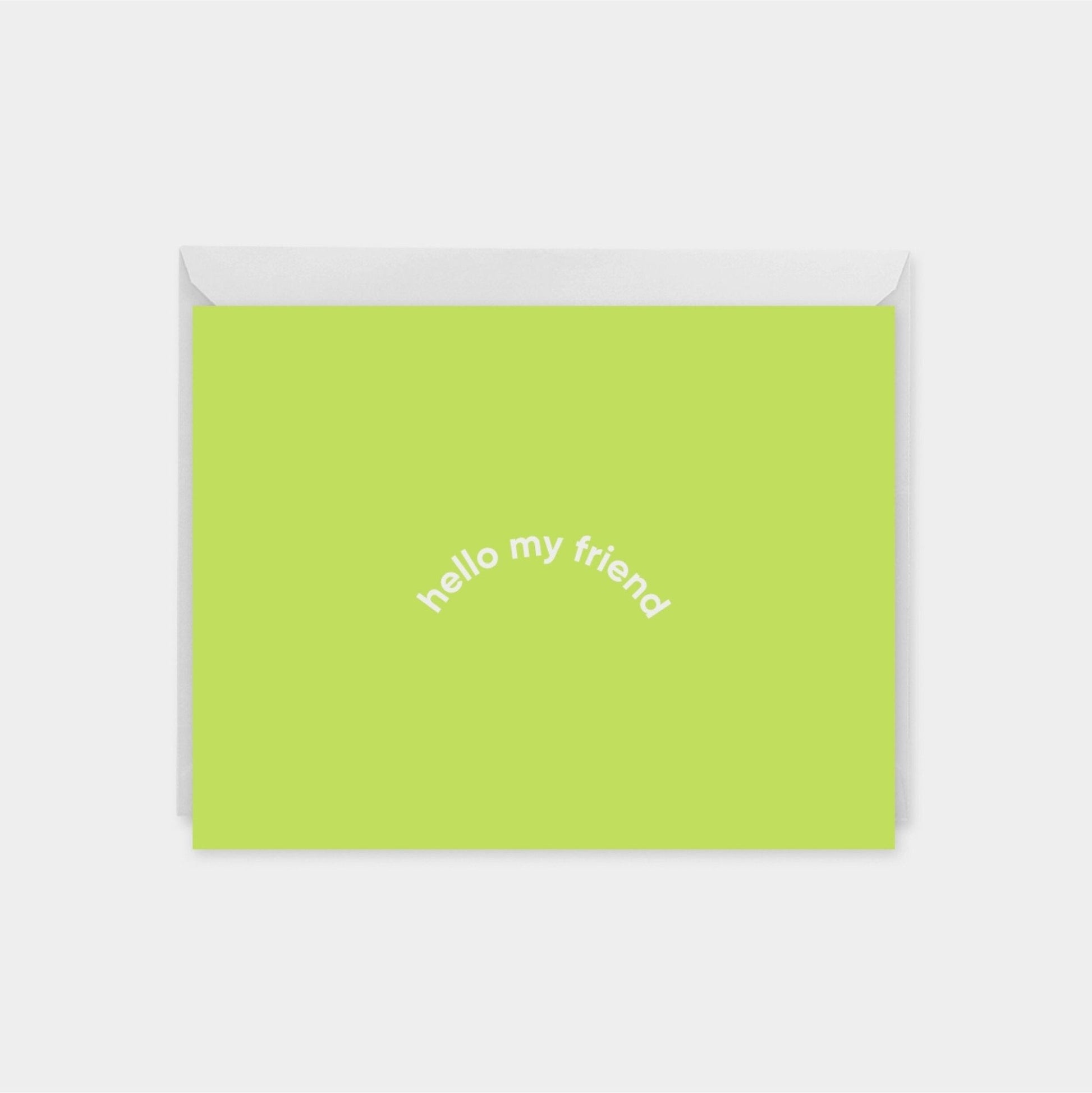 Neon Gradient Personalized Note Cards,-Greeting & Note Cards-The Design Craft