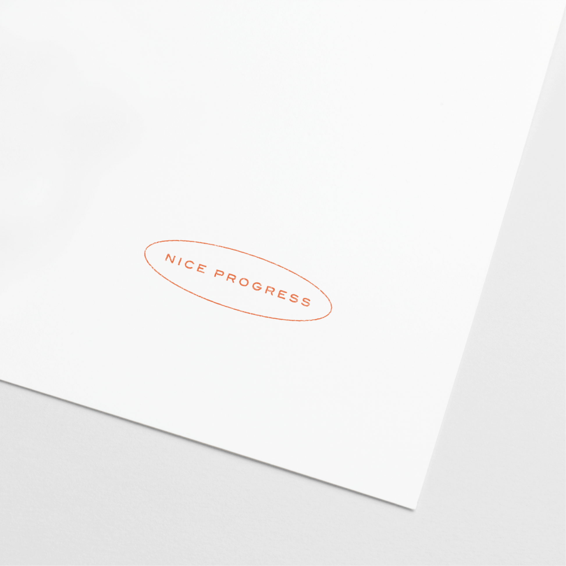 "Nice Progress" Teacher Stamp