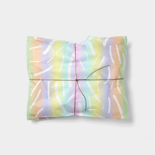 Ombre Art Strokes Gift Wrap II-Gift Wrapping-The Design Craft
