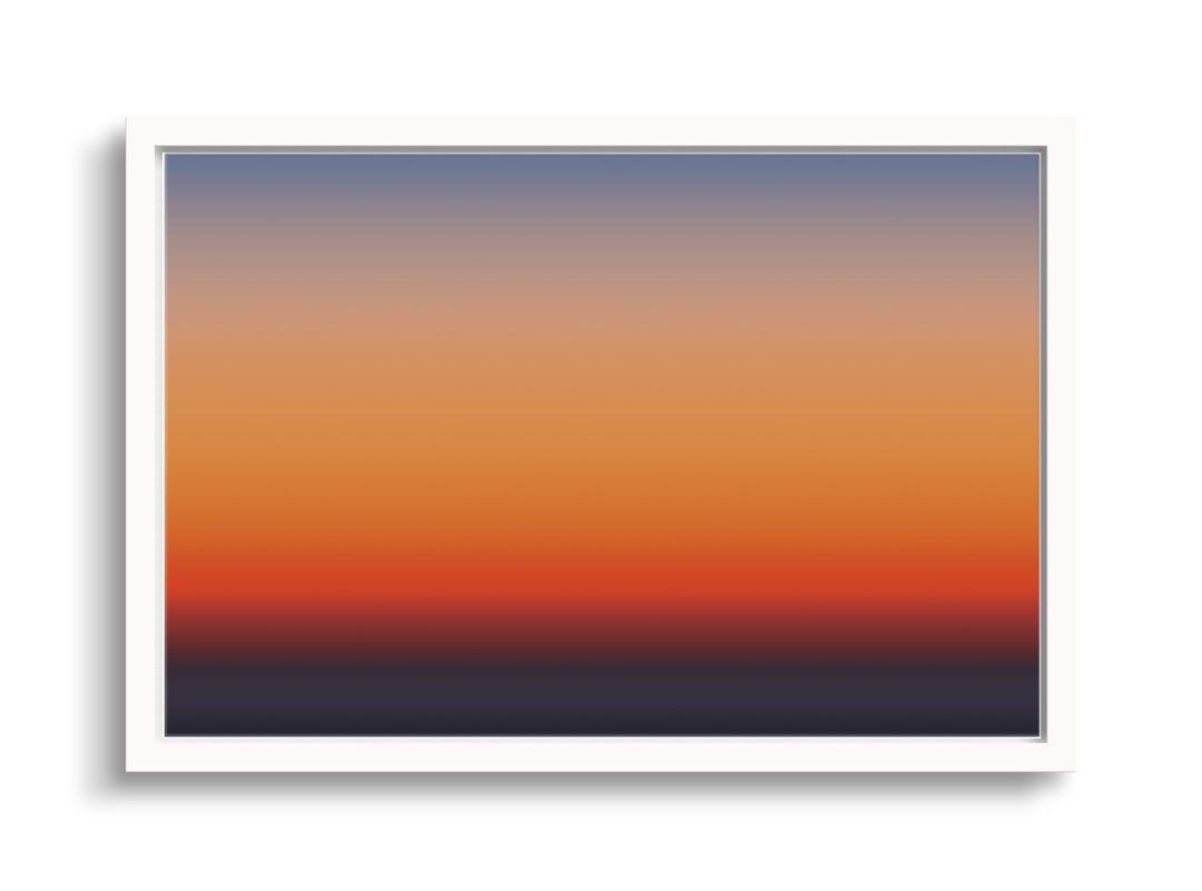 Ombre Sky Art Print-Art-The Design Craft