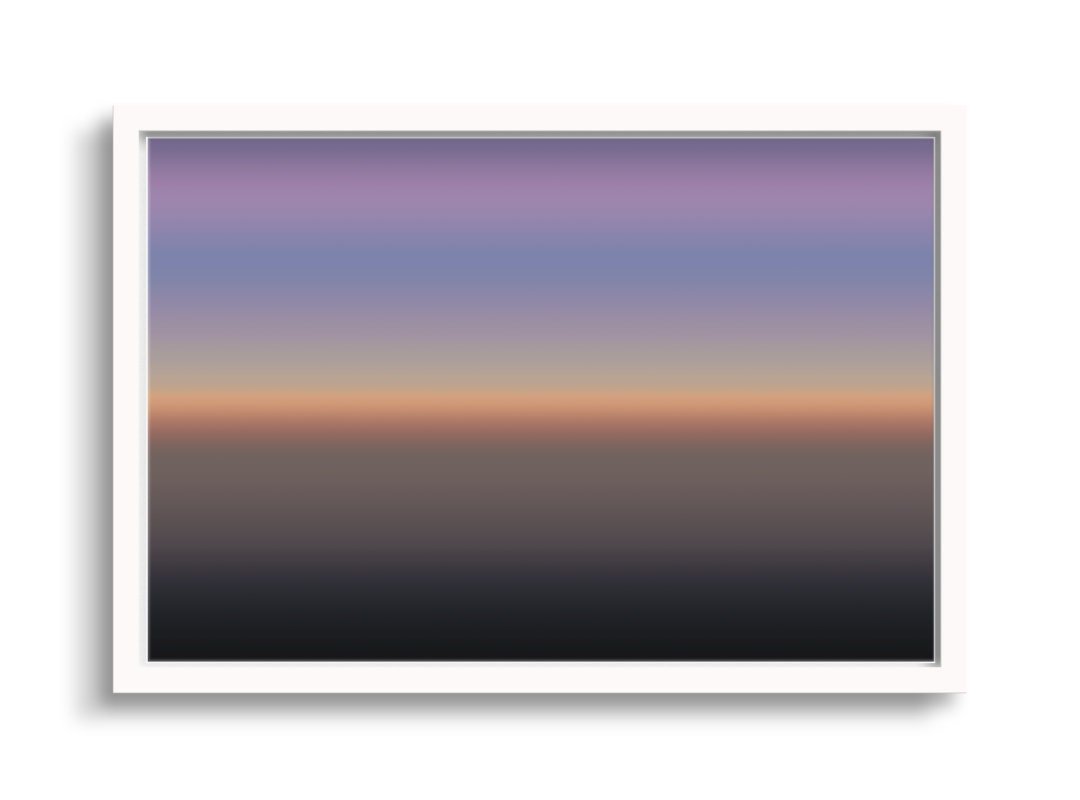 Ombre Sky Art Print II-Art-The Design Craft