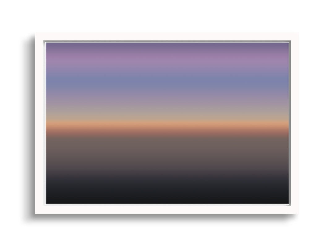 Ombre Sky Art Print II-The Design Craft