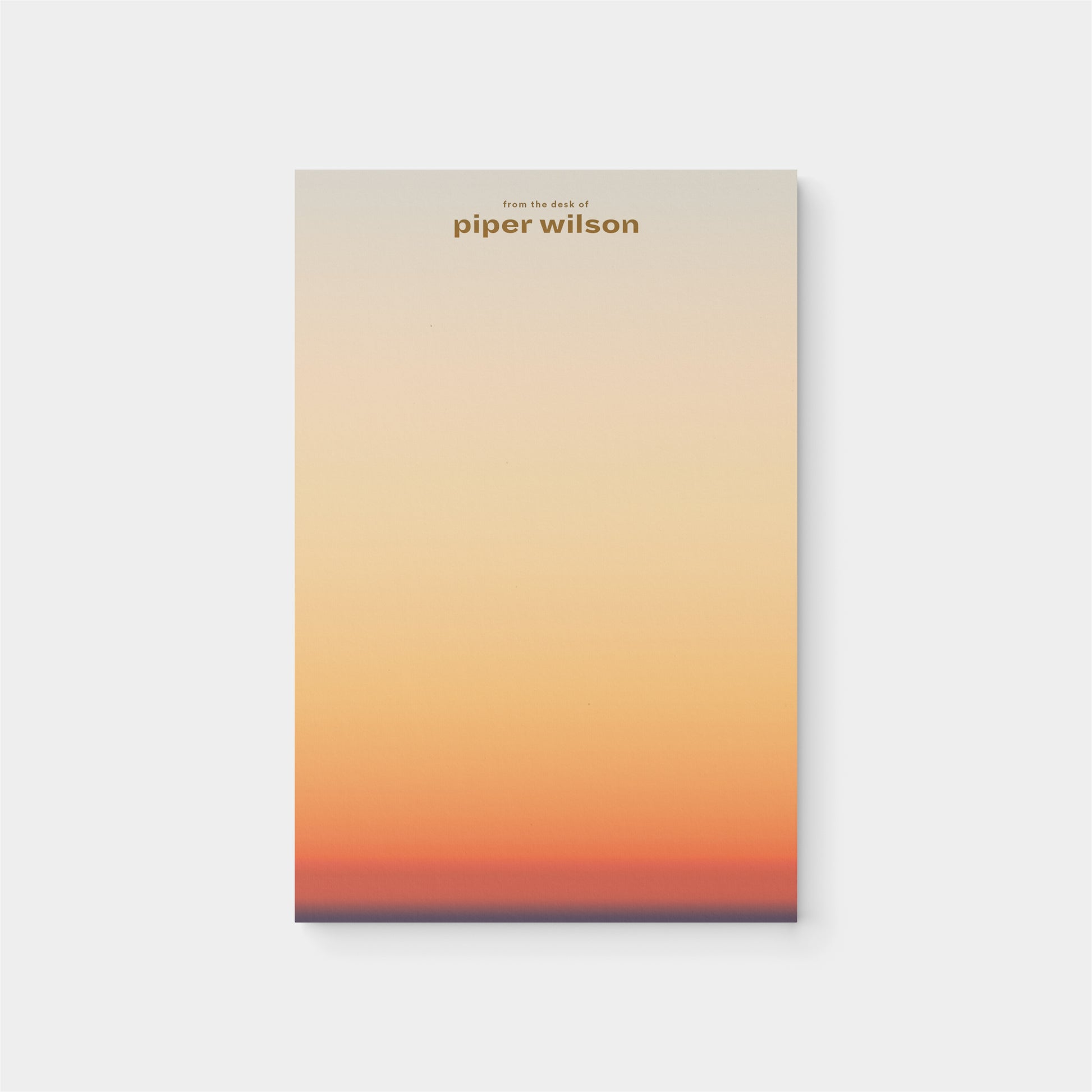 Ombre Sky Notepad II