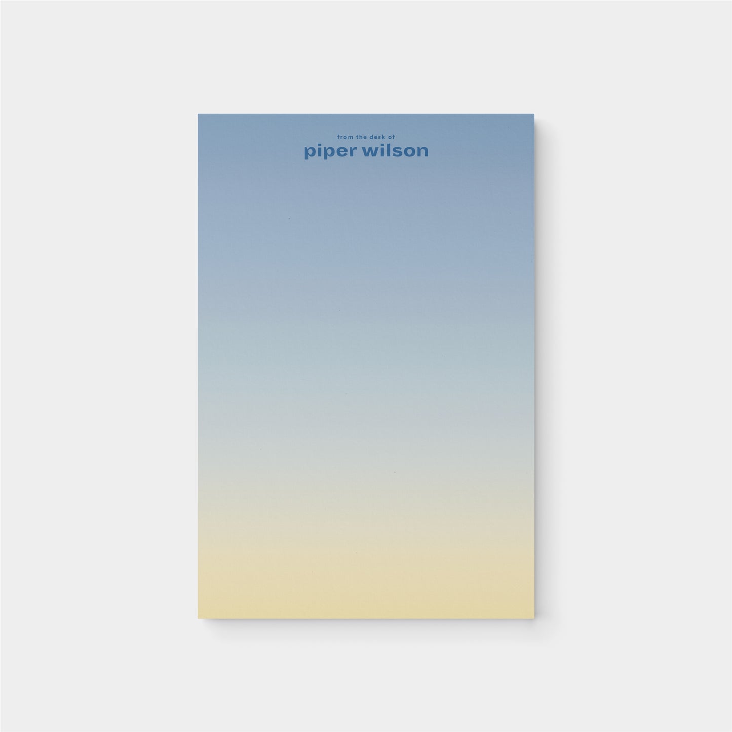 Ombre Sky Notepad III