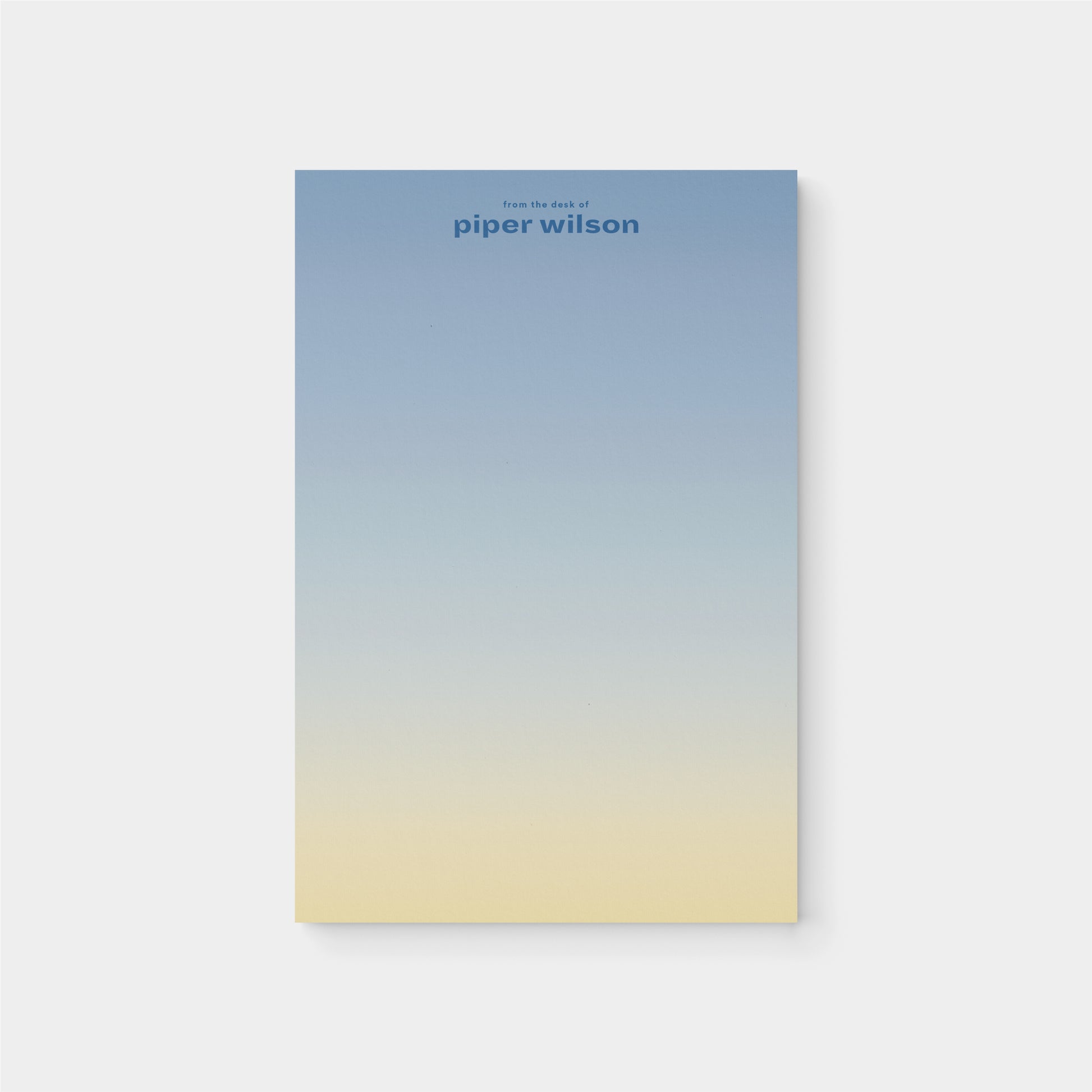 Ombre Sky Notepad III