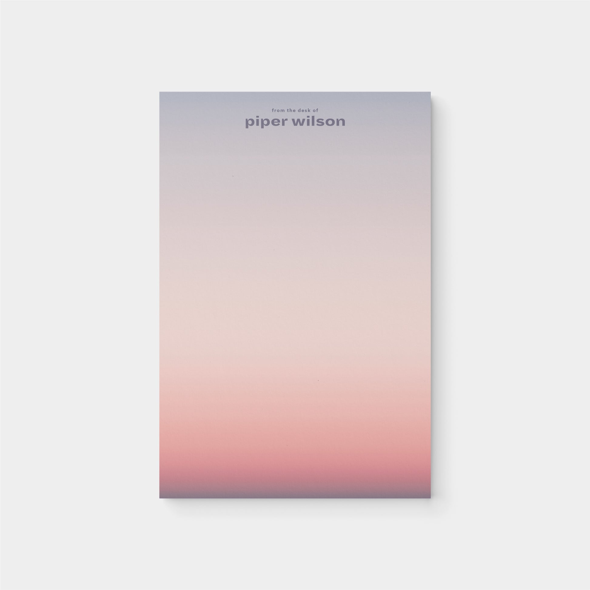 Ombre Sky Notepad