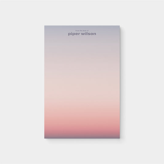 Ombre Sky Notepad