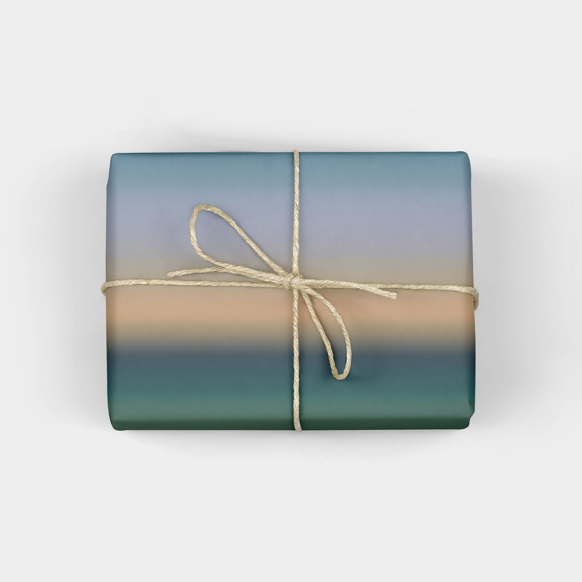 Over Water Gradient Wrapping Paper-Gift Wrapping-The Design Craft