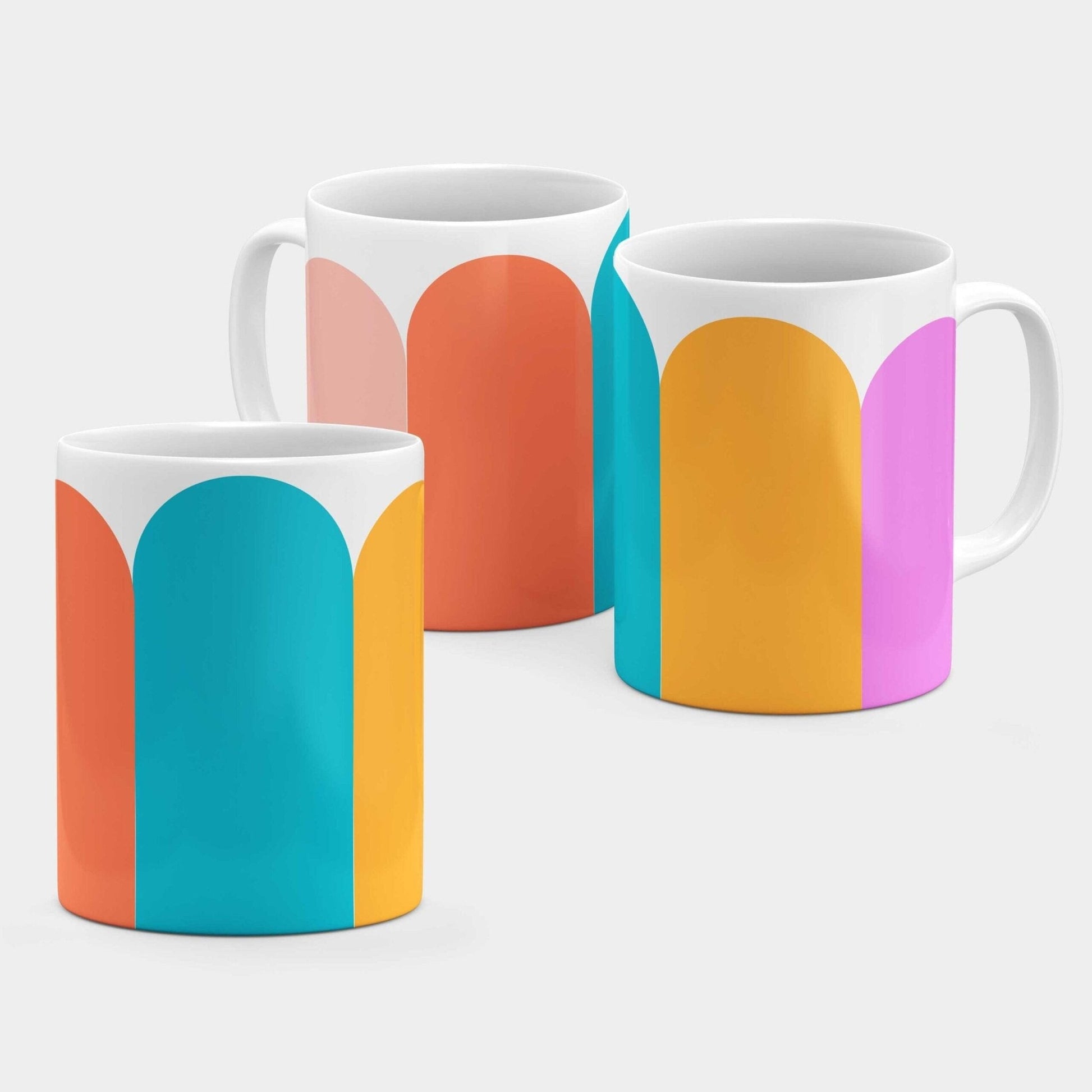 Party Palette 11oz Mug XIX-The Design Craft