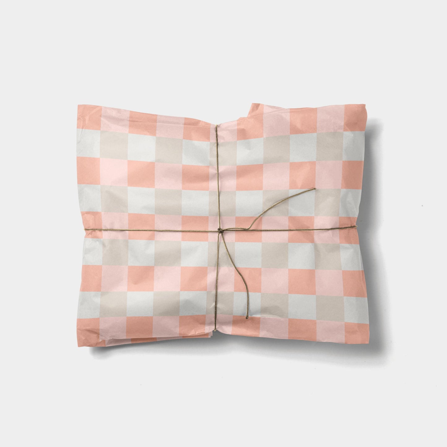 Pastel Checkerboard Gift Wrap-Gift Wrapping-The Design Craft