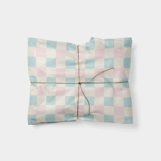 Pastel Checkerboard Gift Wrap II