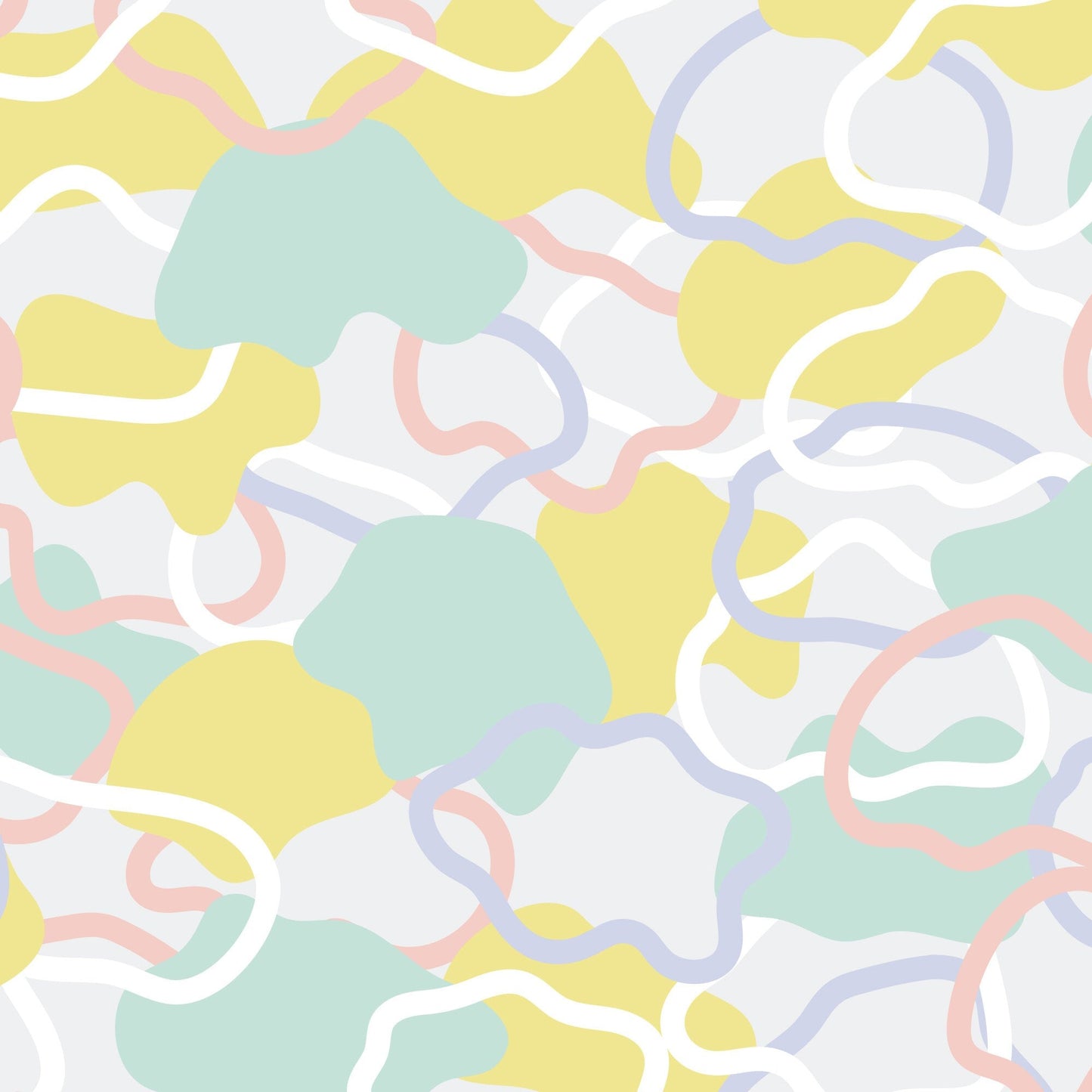 Pastel Pop Camo Gift Wrap-Gift Wrapping-The Design Craft