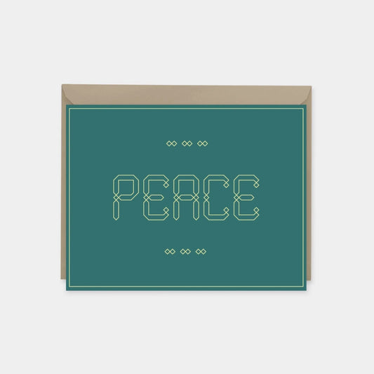 "Peace" Moroccan Design Cards V