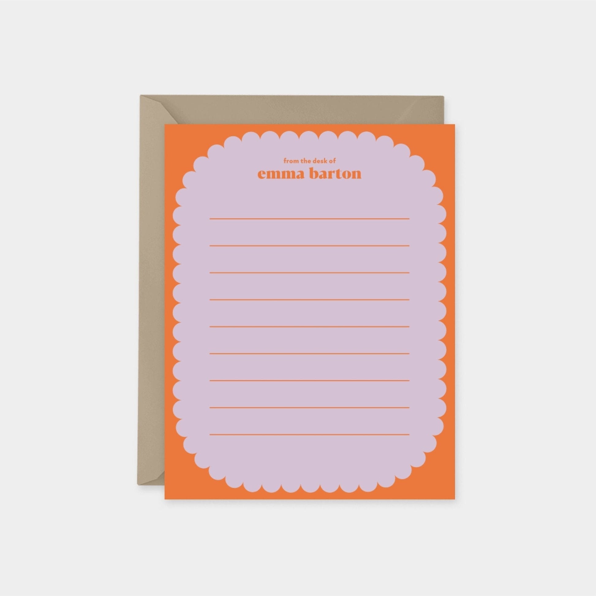 Personalized Colorful Note Cards with-Greeting & Note Cards-The Design Craft