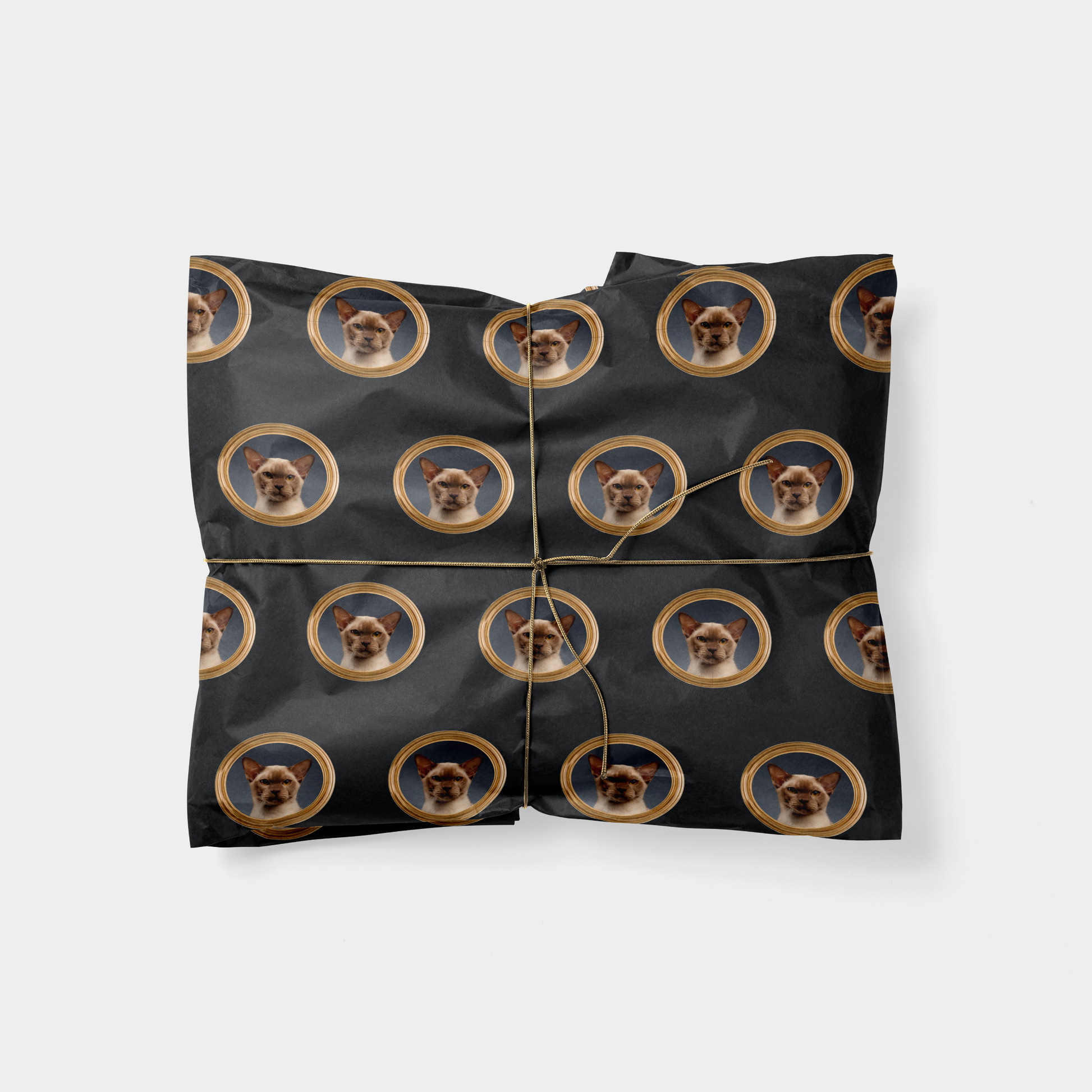 Pet Portrait Gift Wrap IV-The Design Craft