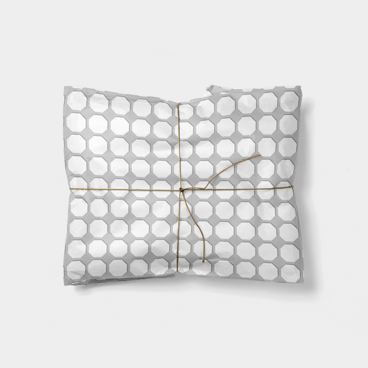 Pillow Emboss Geo Gift Wrap IX C-Gift Wrapping-The Design Craft