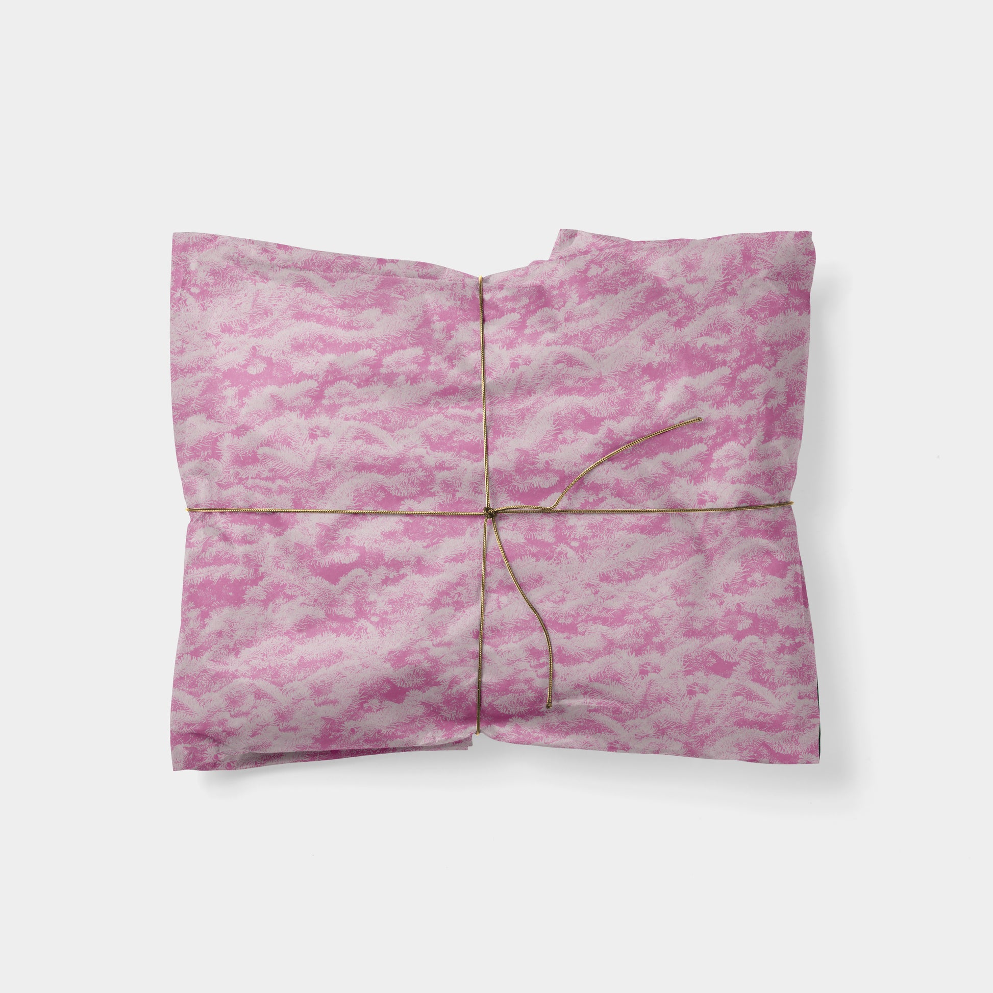 Pink Holiday Trees Gift Wrap
