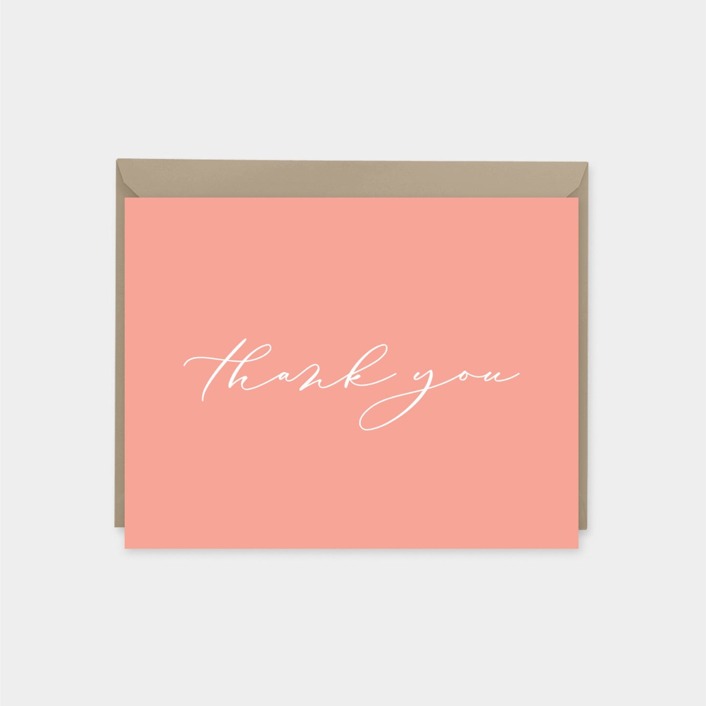 Pink Personalized Note Cards, Stylish-Greeting & Note Cards-The Design Craft