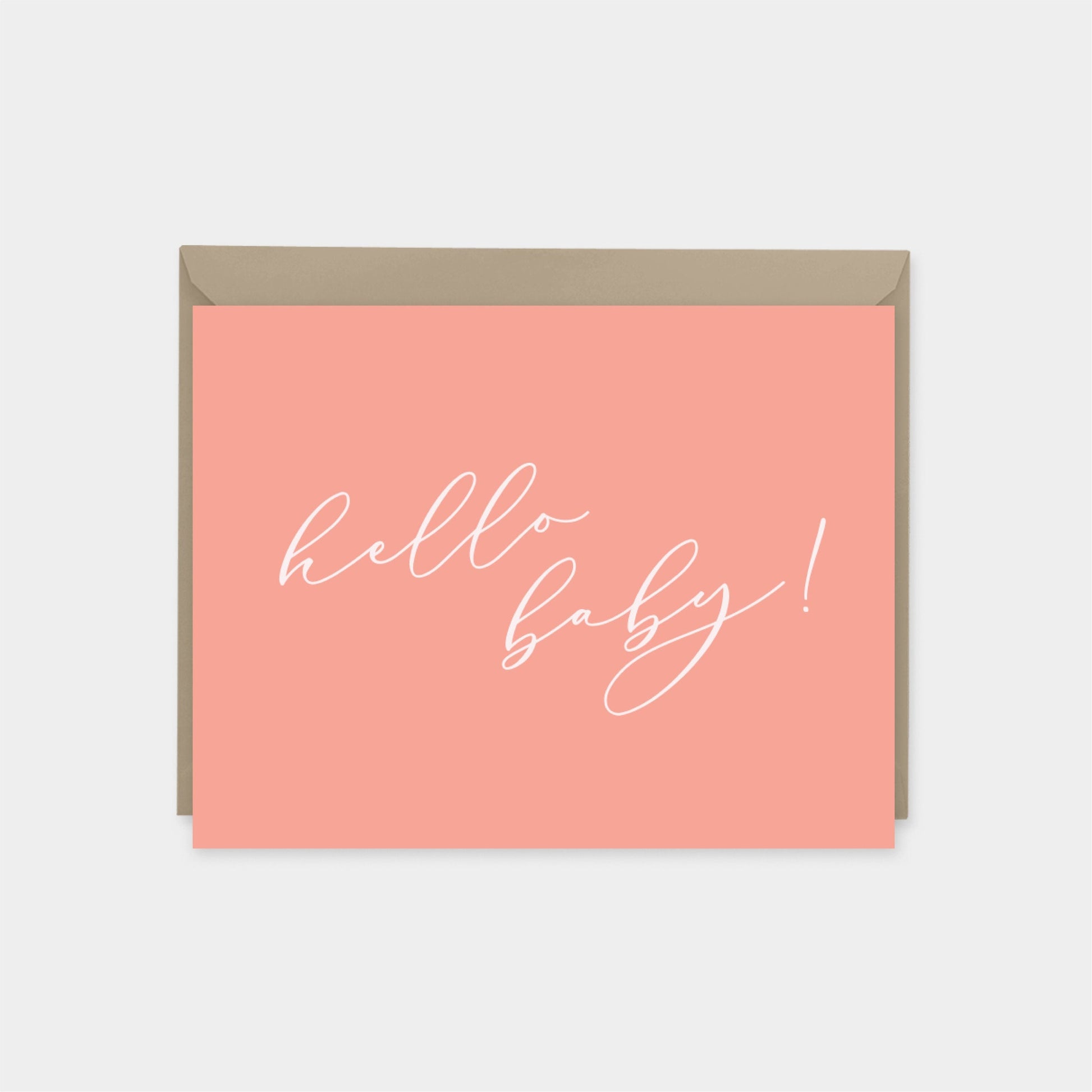 Pink Personalized Note Cards, Stylish-Greeting & Note Cards-The Design Craft