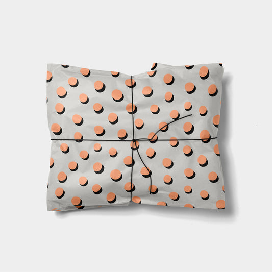 Pink Polka Dots Gift Wrap-Gift Wrapping-The Design Craft