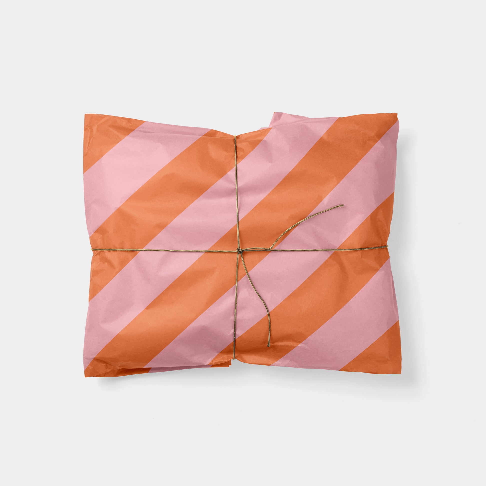 Pink & Red Stripe Gift Wrap
