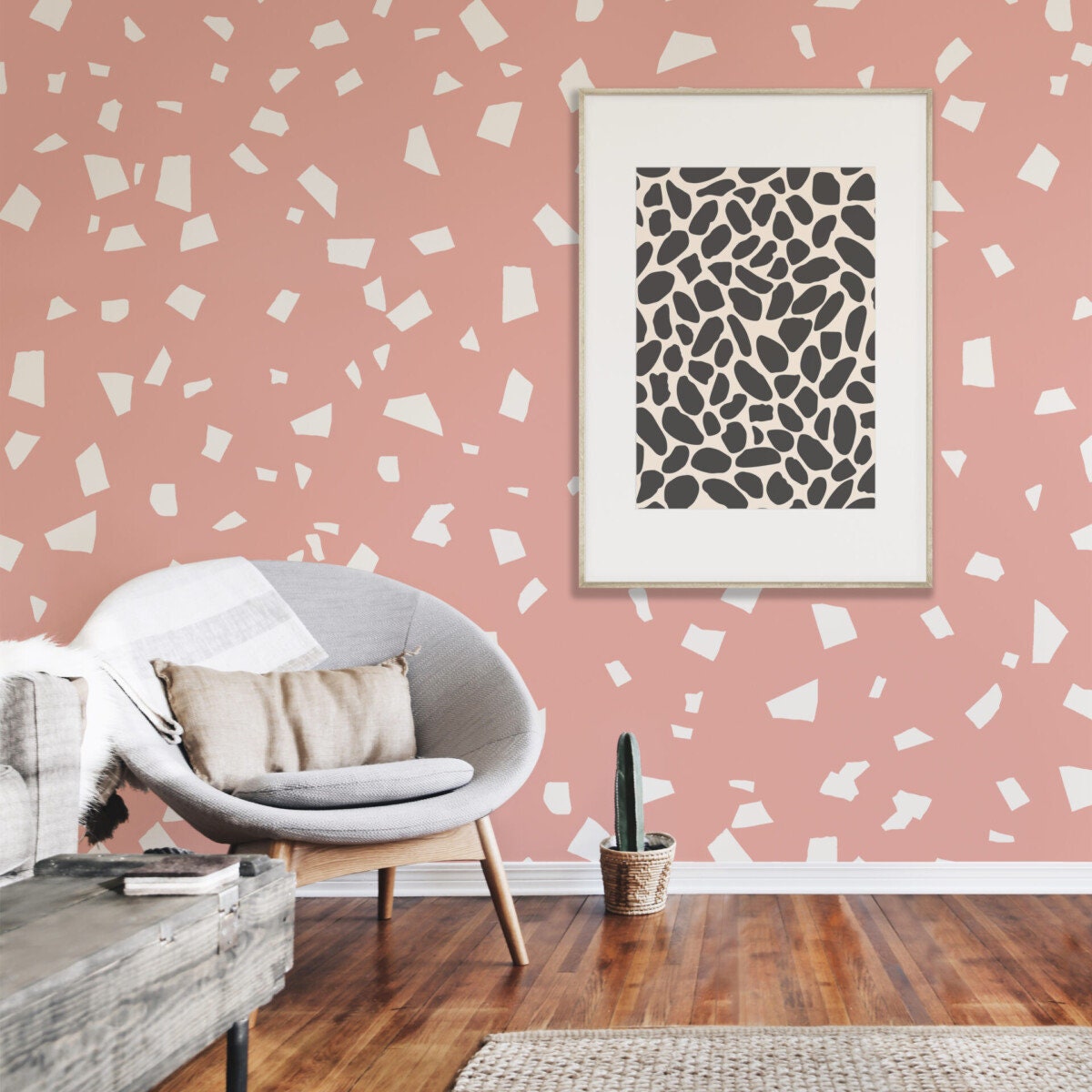 Pink Terrazzo, Surface Design-Surface Design-The Design Craft