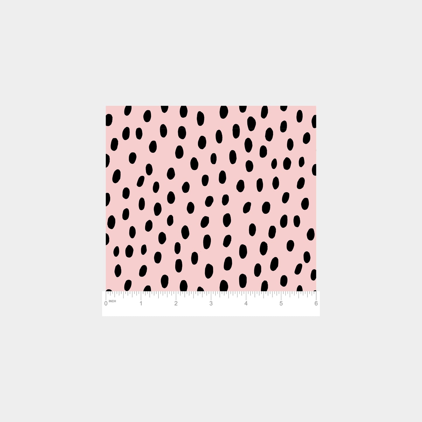 Pink and Black Handdrawn Polka Dots Gift-Gift Wrapping-The Design Craft