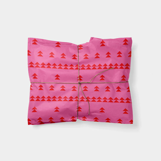 Pink and Red Minimalist Holiday Gift