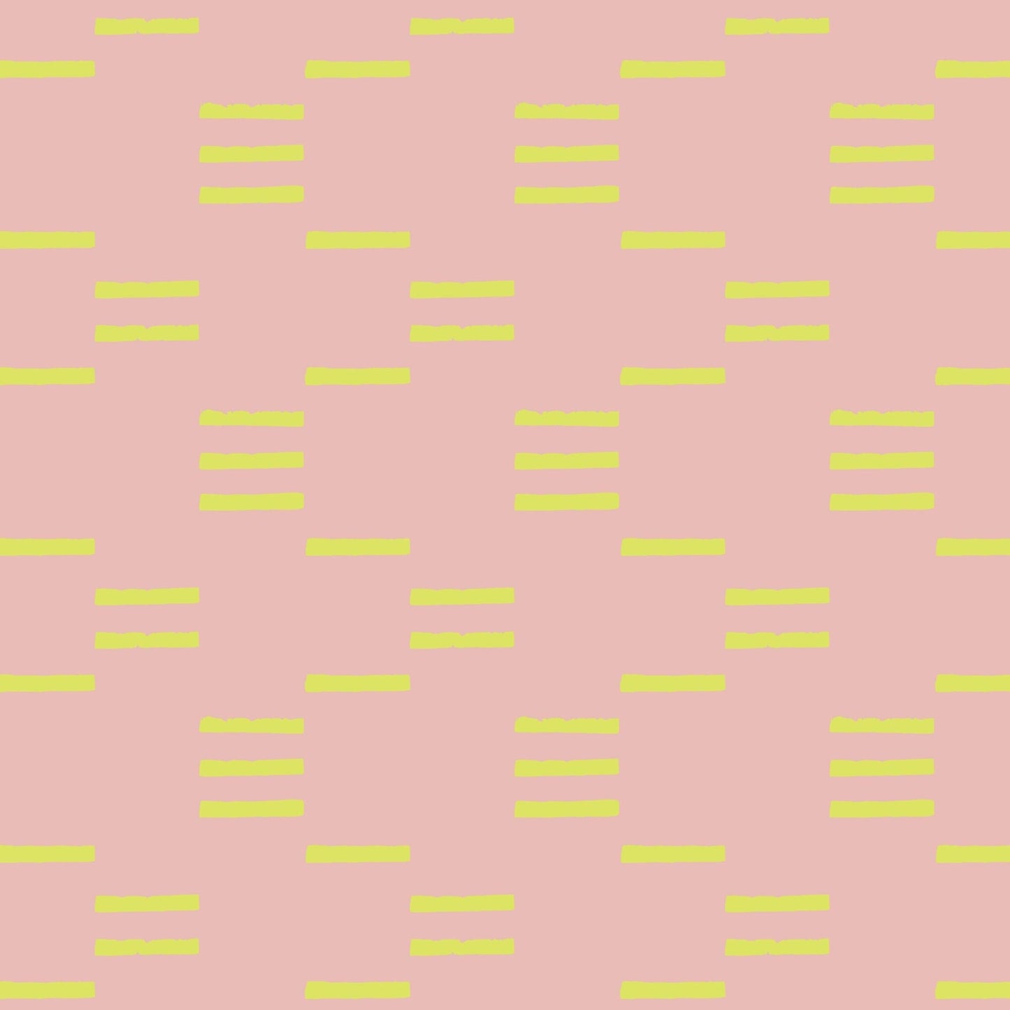 Pink and Yellow Stamp Gift Wrap-Gift Wrapping-The Design Craft