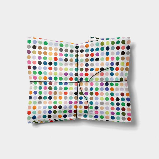 Polka Dot Gift Wrap-Gift Wrapping-The Design Craft