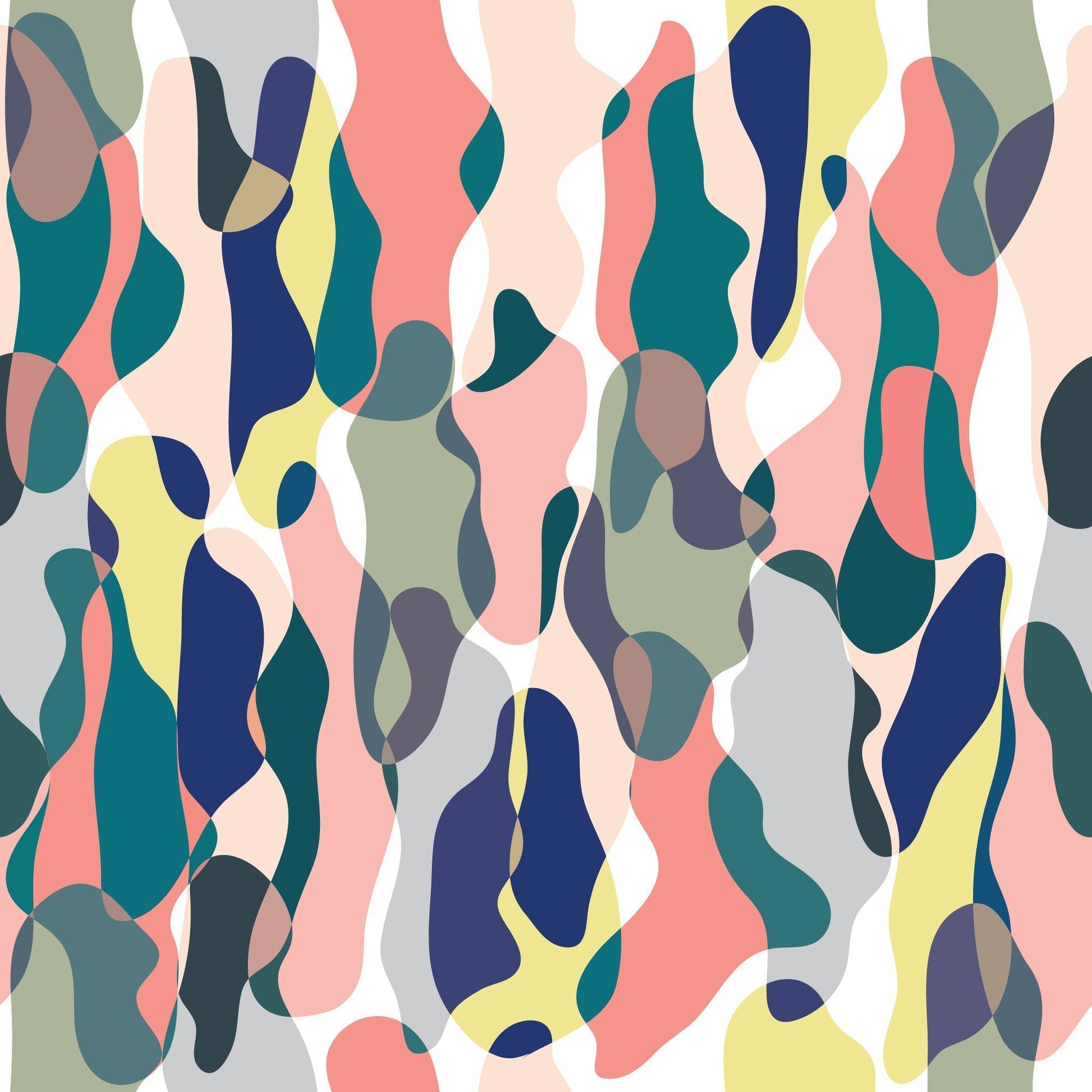 Pop Camo Gift Wrap III-Gift Wrapping-The Design Craft