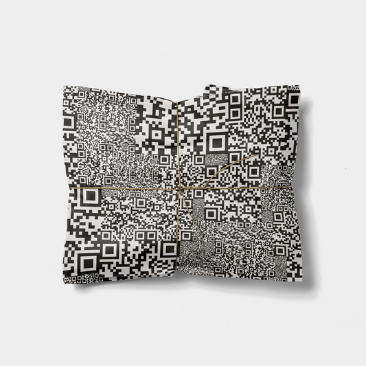 QR Code Gift Wrap-Gift Wrapping-The Design Craft