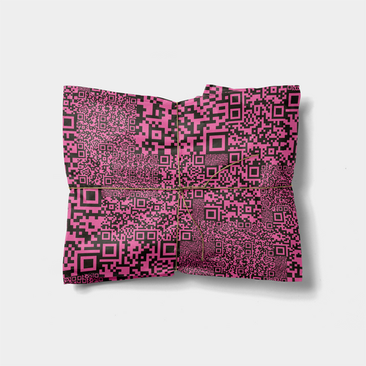 QR Code Gift Wrap VI-Gift Wrapping-The Design Craft