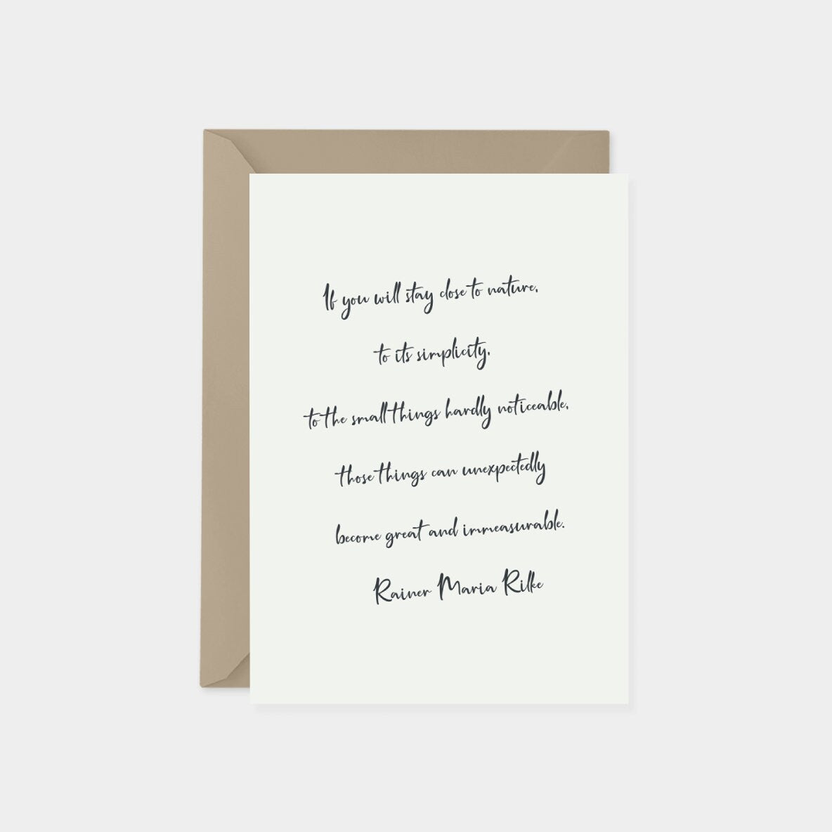 Quote Card, Custom Quote-Greeting & Note Cards-The Design Craft