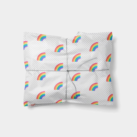 Rainbow Emoji Gift Wrap-Gift Wrapping-The Design Craft
