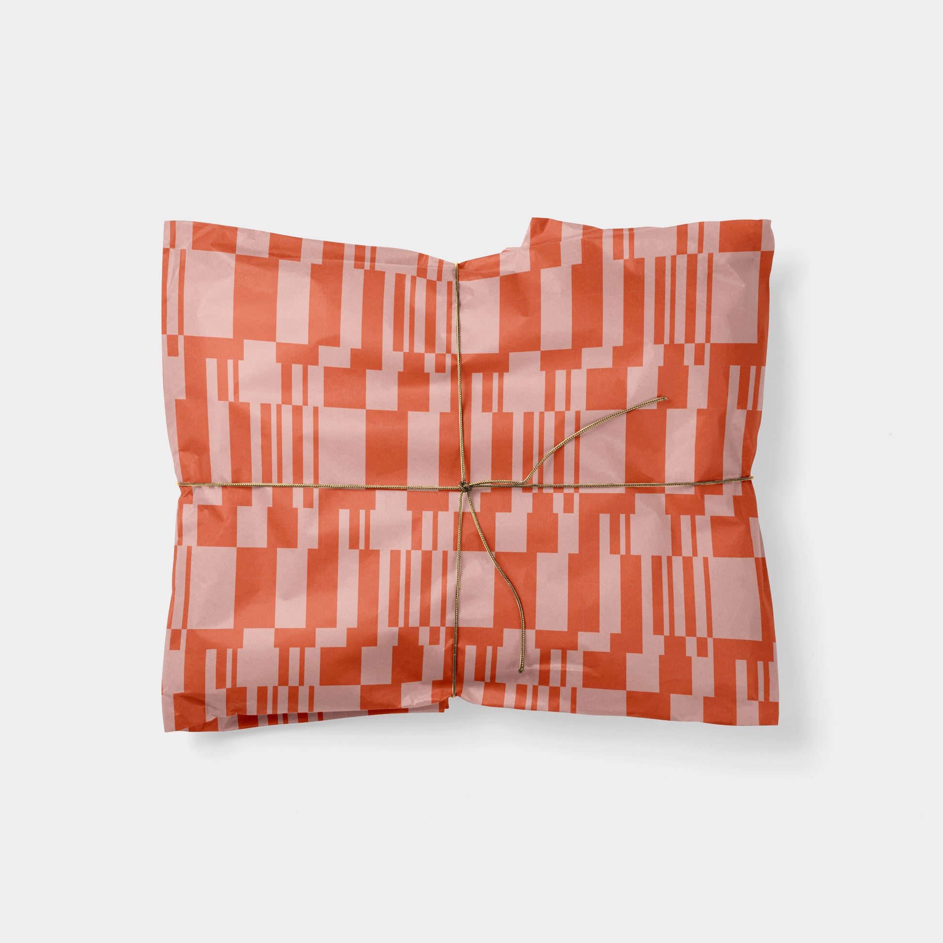 Red Modern Iro Gift Wrap