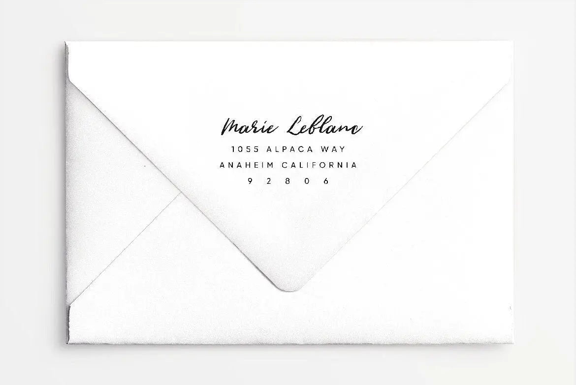 Return Address Stamp XXIV